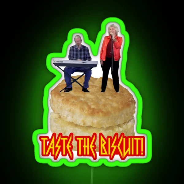 Toasters N Moose Taste The Biscuit RGB Neon Sign