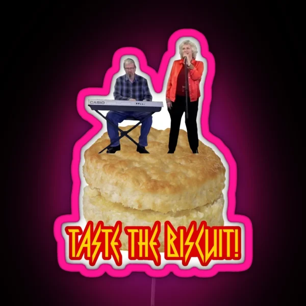 Toasters N Moose Taste The Biscuit RGB Neon Sign