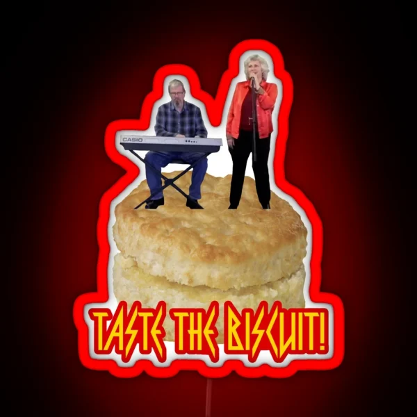 Toasters N Moose Taste The Biscuit RGB Neon Sign