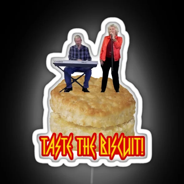 Toasters N Moose Taste The Biscuit RGB Neon Sign