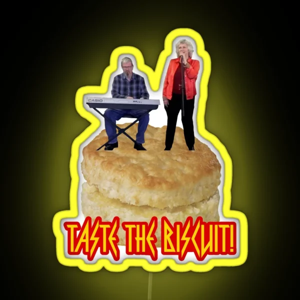Toasters N Moose Taste The Biscuit RGB Neon Sign