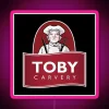 RGB Neon Restaurant Sign for Toby Carvery Brand Recognition Illumination