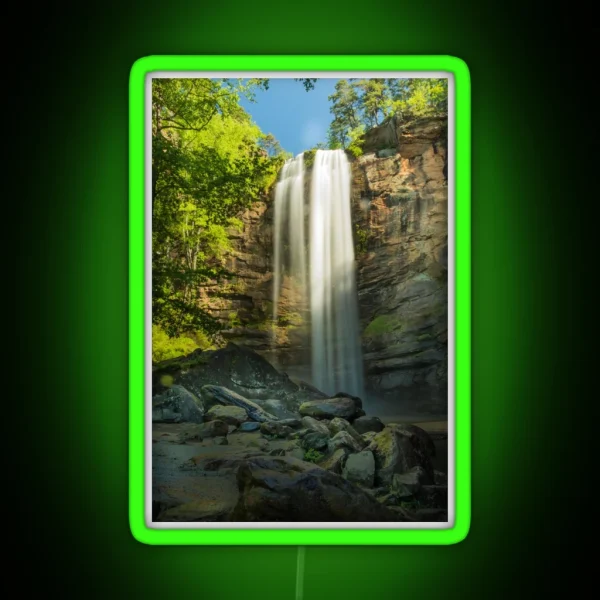 Toccoa Falls RGB Neon Sign