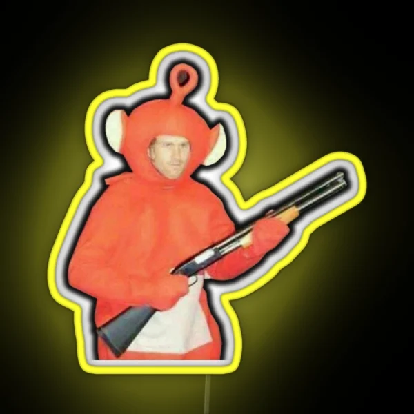Todd Howard RGB Neon Sign