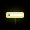 RGB LED Neon Sign with Dynamic Color Change Effect Lighting