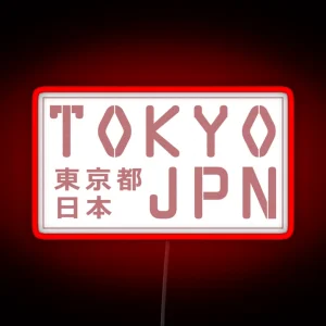 Tokyo Japan RGB Neon Sign