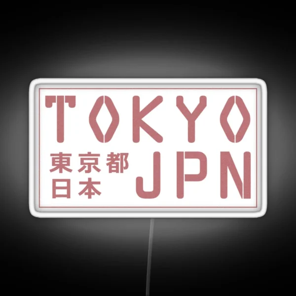 Tokyo Japan RGB Neon Sign