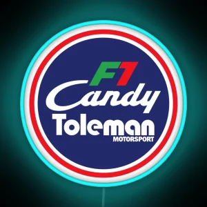 Toleman Candy Motorsport RGB Neon Sign