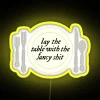 Official Tolerate It Lyrics RGB Color Changing Neon Sign Decoration