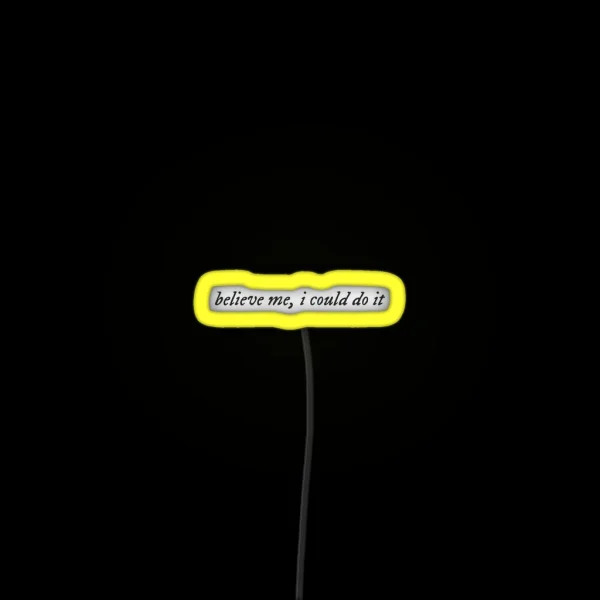 Tolerate It Taylor Swift Evermore Lyrics RGB Neon Sign