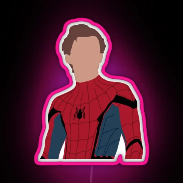 Tom Holland RGB Neon Sign