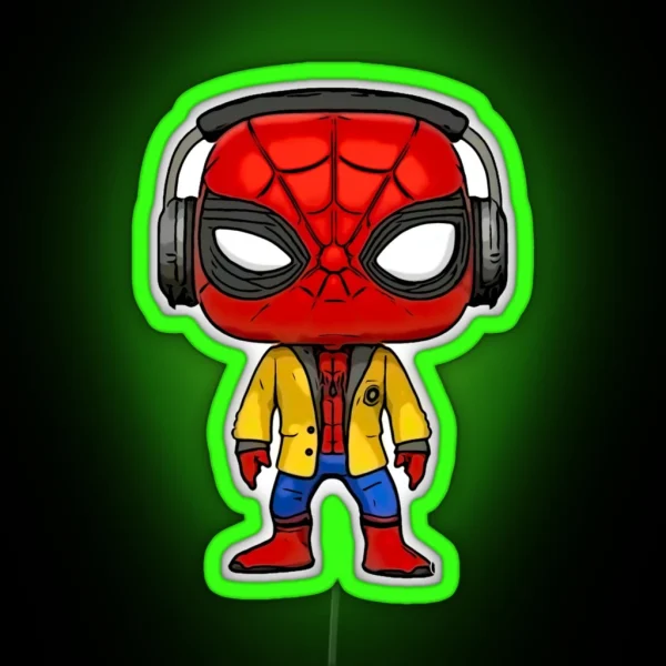 Tom Holland RGB Neon Sign