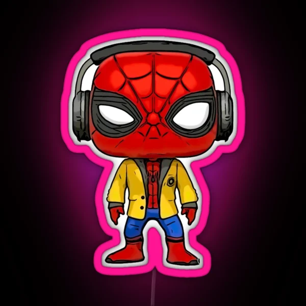 Tom Holland RGB Neon Sign