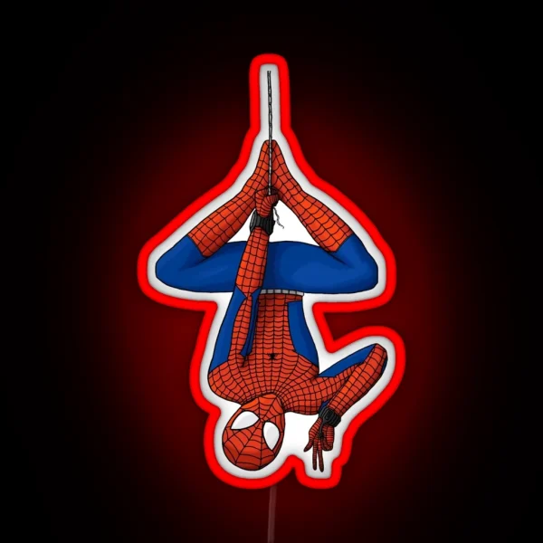 Tom Holland Spidey Depend RGB Neon Sign
