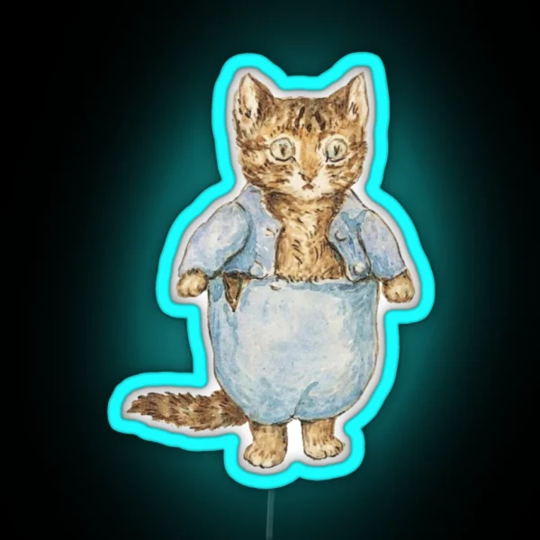Tom Kitten RGB Neon Sign