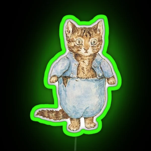 Tom Kitten RGB Neon Sign