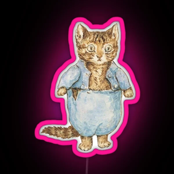 Tom Kitten RGB Neon Sign