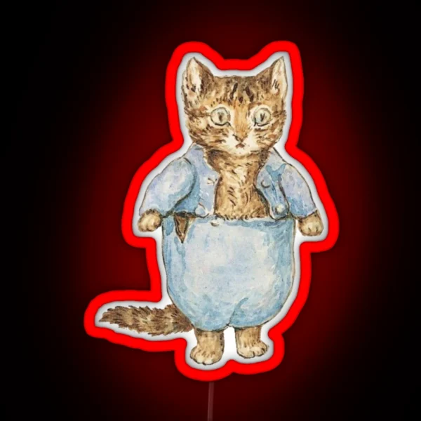 Tom Kitten RGB Neon Sign