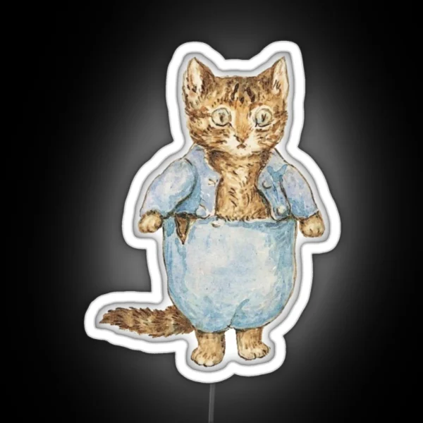 Tom Kitten RGB Neon Sign