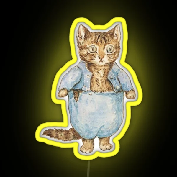 Tom Kitten RGB Neon Sign