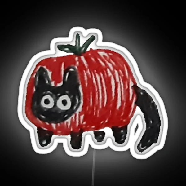 Tomato Cat RGB Neon Sign