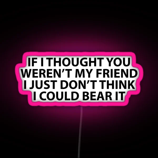 Tombstone Movie Quote RGB Neon Sign