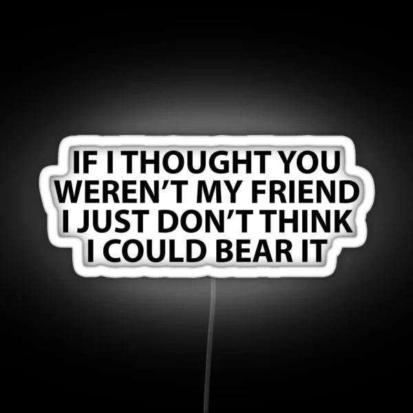 Tombstone Movie Quote RGB Neon Sign