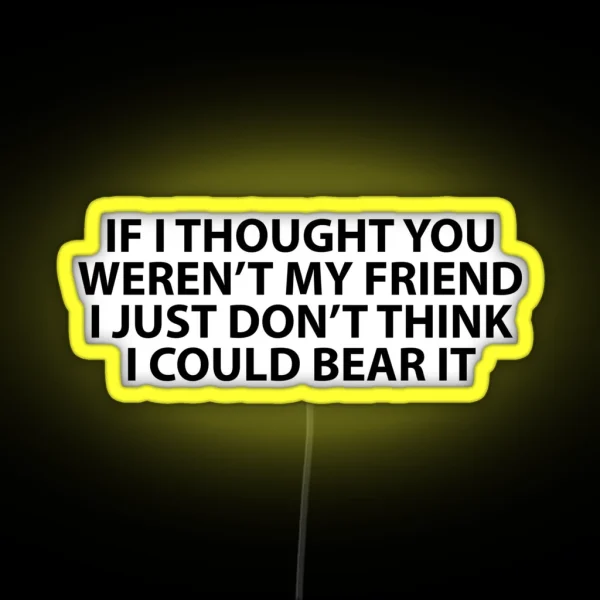 Tombstone Movie Quote RGB Neon Sign