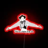 Glowing RGB tribute to Tombstone's iconic 'You're a daisy' phrase