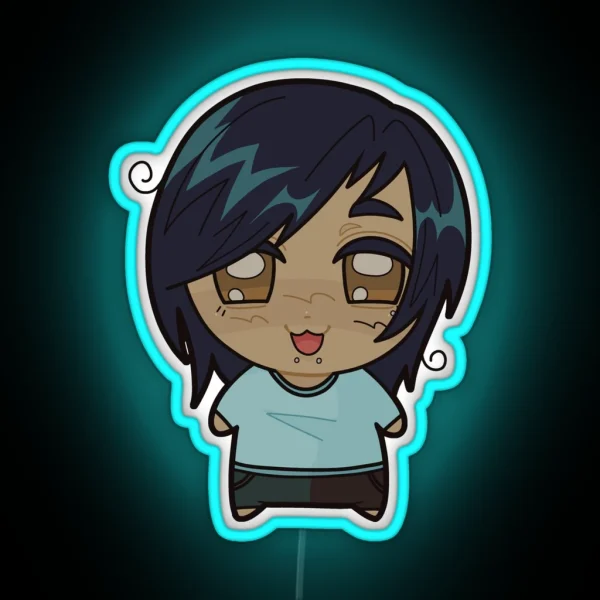 Tony Chibi RGB Neon Sign
