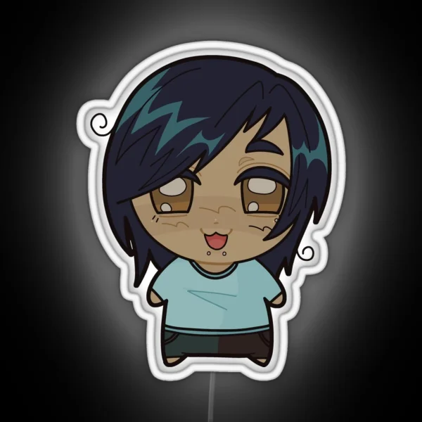 Tony Chibi RGB Neon Sign