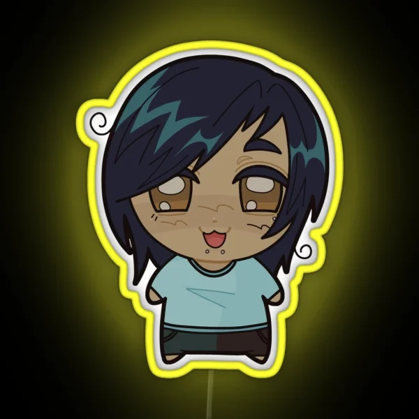 Tony Chibi RGB Neon Sign