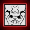 Vibrant Tony Tony Chopper character neon light decoration for anime fans