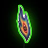 Vibrant Third Eye Chakra Neon Sign Artwork Home Decor Accent