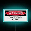 Neon Toolbox Sign for Workshop Humor and Occupational Personality Display