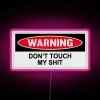 Customizable RGB LED Sign for Workshops Construction Sites Electrical Hilarious Decor
