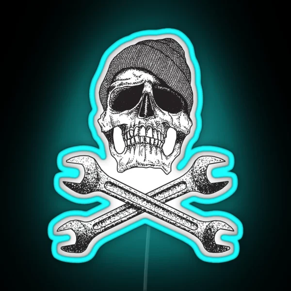 Tool Skull RGB Neon Sign