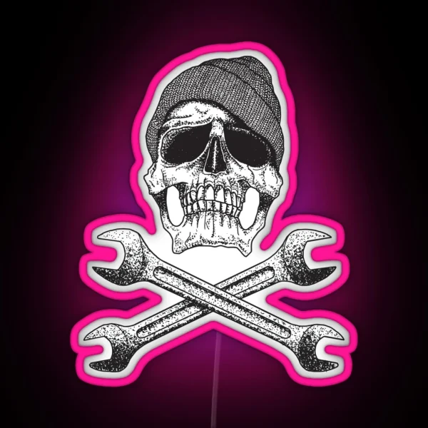 Tool Skull RGB Neon Sign