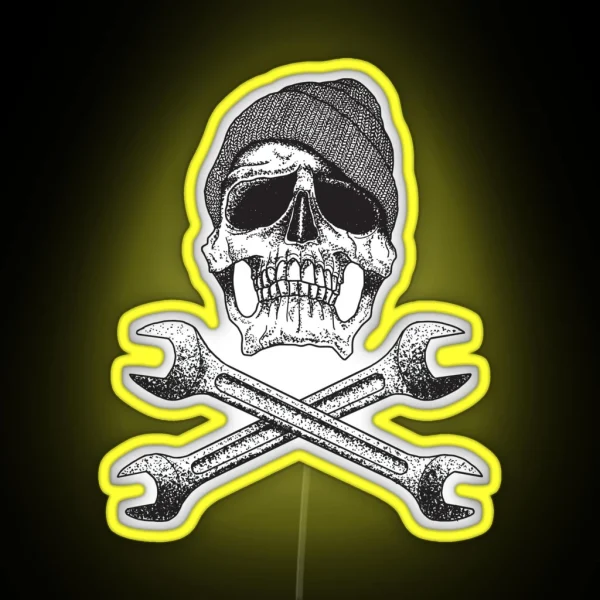 Tool Skull RGB Neon Sign