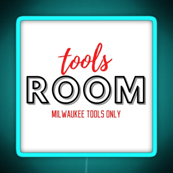 Tools Room RGB Neon Sign