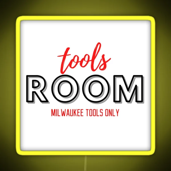 Tools Room RGB Neon Sign