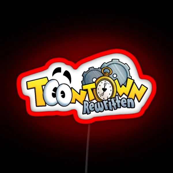 Toontown Rewritten RGB Neon Sign