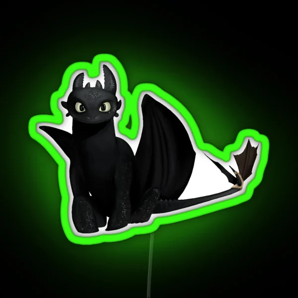 Toothless RGB Neon Sign