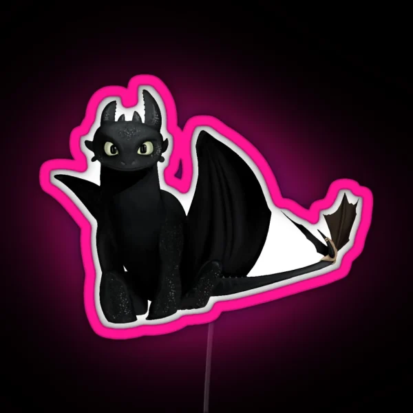 Toothless RGB Neon Sign