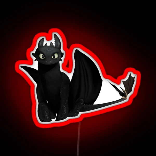 Toothless RGB Neon Sign