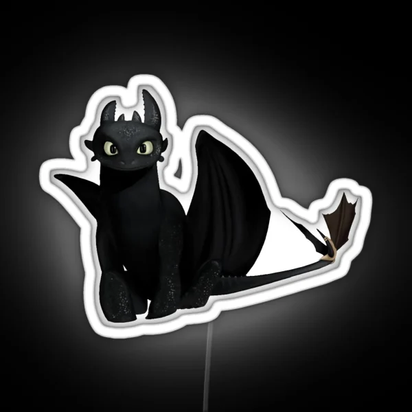 Toothless RGB Neon Sign