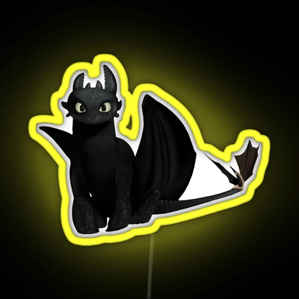 Toothless RGB Neon Sign