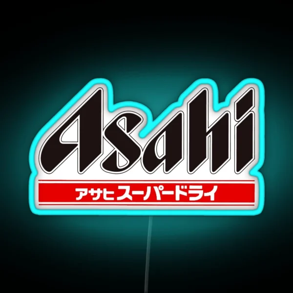 Top Asahi Jirayareta RGB Neon Sign