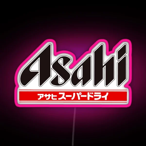 Top Asahi Jirayareta RGB Neon Sign
