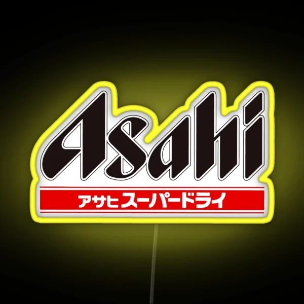 Top Asahi Jirayareta RGB Neon Sign